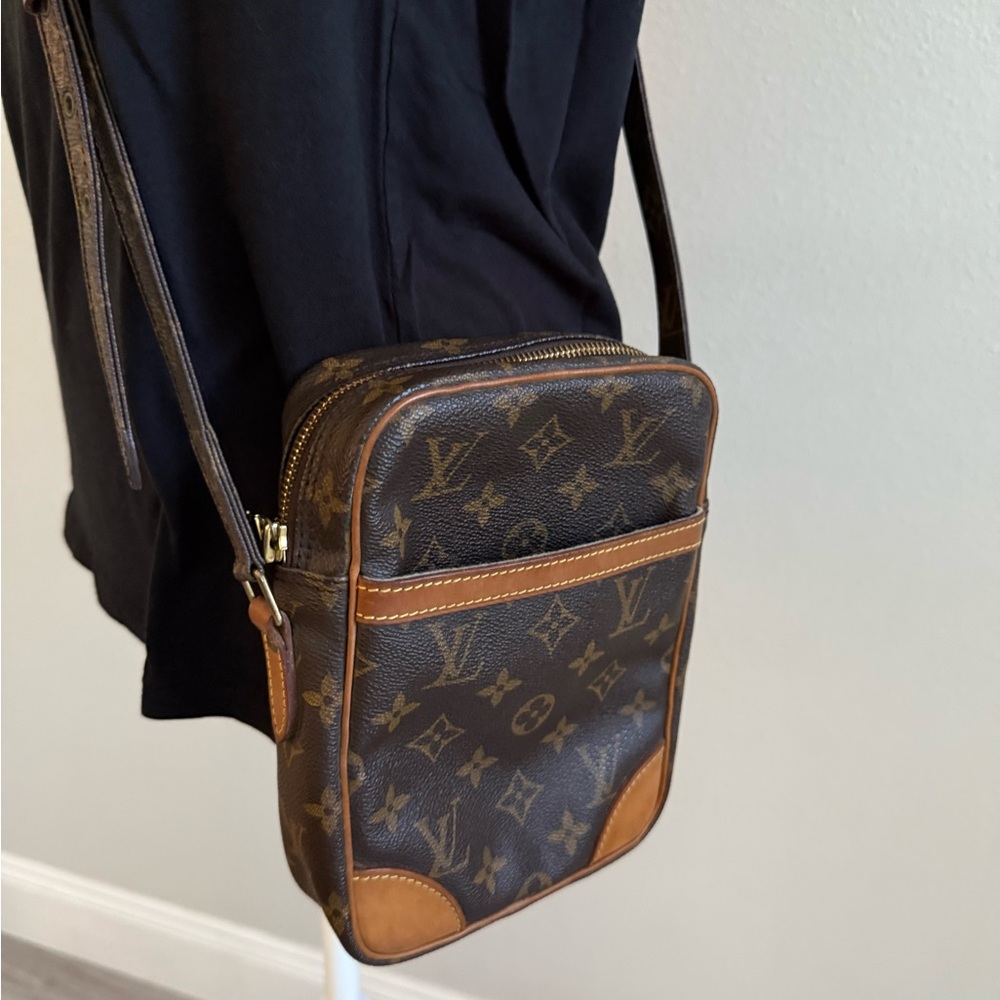Louis Vuitton Monogram Brown Danube Crossbody Messenger Bag - Picture 9 of 13